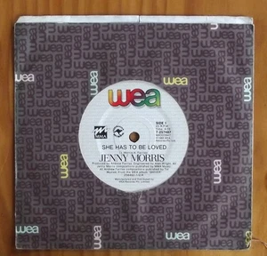 JENNY MORRIS / SHE HAS TO BE LOVED 1989 WEA RECORDS - Picture 1 of 1