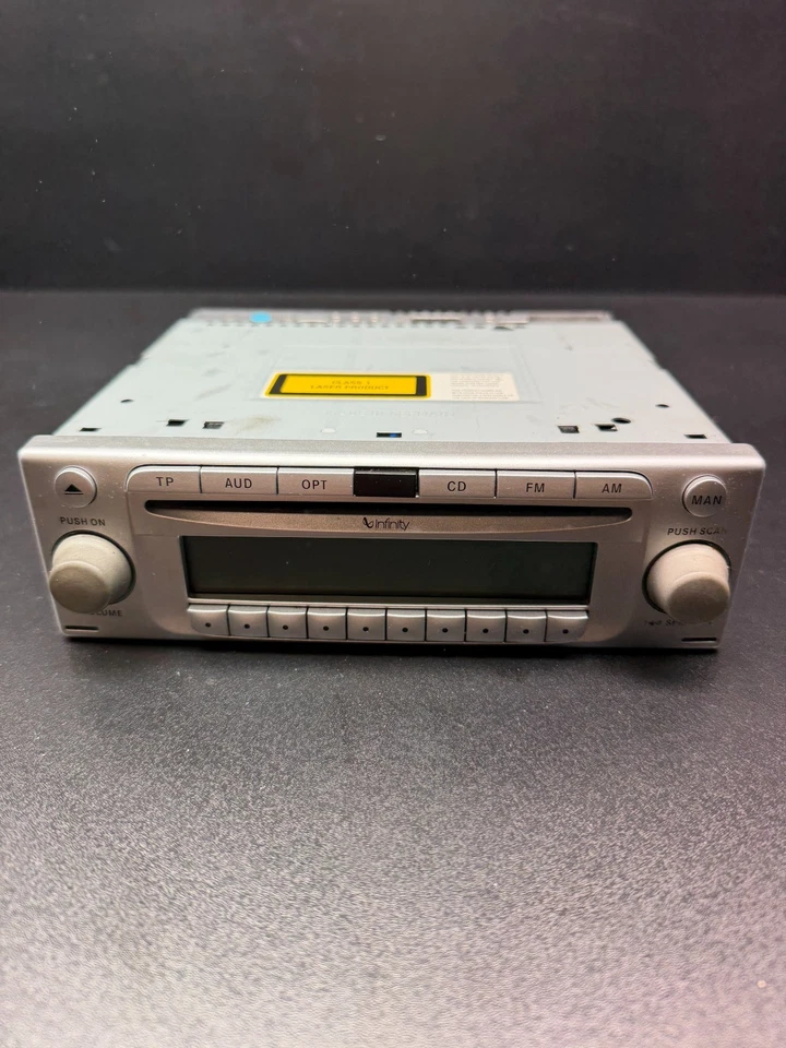 04-08 CHRYSLER CROSSFIRE RADIO ESTÉREO FM AM REPRODUCTOR DE CD RECEPTOR ID 1938200486 OEM Foto 1 de 4