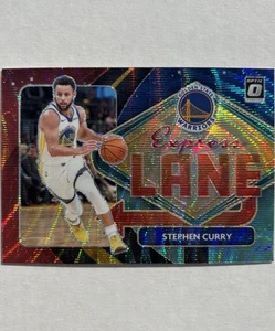 Stephen Curry 2020 Donruss Optic Express Lane Red Wave #3 - Imagen 1 de 2
