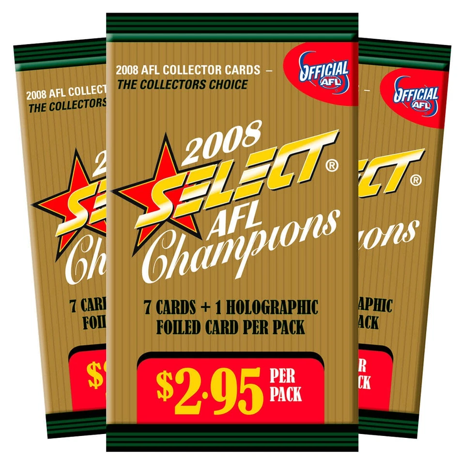 SELECT 2008 AFL Champions Collector Cards Pack