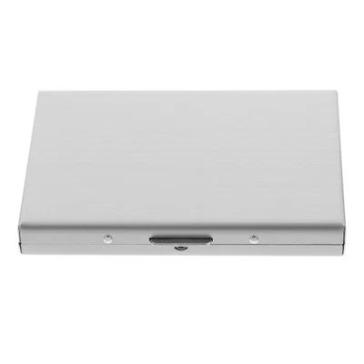 Stainless Steel Creative Design Men's Magnetic Wallet Card Holder Credit - Image 1 of 4