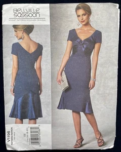 Vogue 1196. Bellville Sassoon Formal Dress. Sz 16 - 22. Uncut, Factory Folded - Picture 1 of 2
