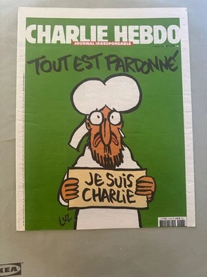 CHARLIE HEBDO N°1178 French Newspaper Magazine 01/14/2015 1st Edition - Image 1 of 4