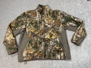 Game Winner Jacket Mens XL Camo Realtree Fleece Lined Coat Hunting Fishing Zip - Picture 1 of 13