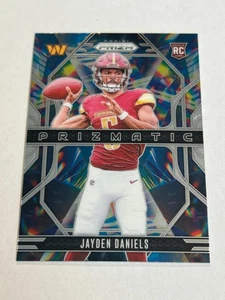 2024 Panini Prizm Jayden Daniels #3 Prizmatic Rookie Commanders TN2 - Bild 1 von 2
