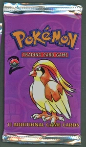Pokemon Cards - Sealed Base 2 Set Booster Pack - Pidgeot - 21.09g - 21.15g Heavy - Picture 1 of 5