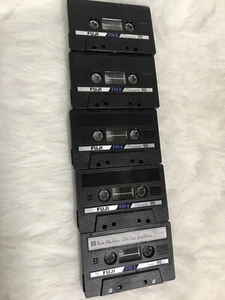5 Fuji FR-II CrO2 High Position 90 Audio Cassette Tape Pre-Recorded Clean - Imagen 1 de 4