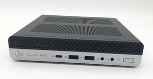 HP EliteDesk 800G3 Mini Computer Intel i5-6500 3.20GHz 8GB RAM, 256GB SSD, WIFI - Afbeelding 1 van 6