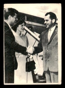 1964 Topps John F. Kennedy #8 Congressman JFK and His Wife... GD
