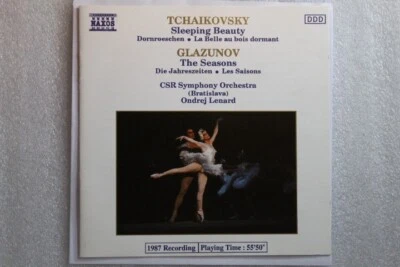 Tchaikovsky / Glazunov - Sleeping Beauty / The Seasons CD Classical Foto 1 de 3
