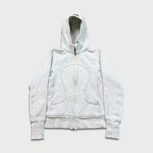 Lululemon Scuba Hoodie Womens Size 4 Gray Full Zip Sports Hooded Sweatshirt - Picture 1 of 11