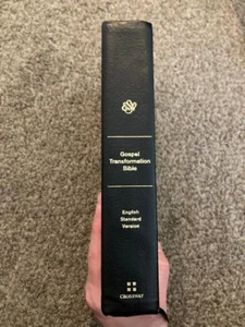 Evangelium Transformation Studienbibel ESV, Echtleder, schwarz, 2013 - Bild 1 von 12