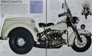Harley Davidson GE Servi Coche Motocicleta Bicicleta Imagen Fuera de Impresión Arte de Pared Decoración - Imagen 1 de 1