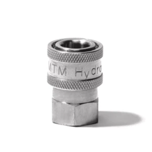 Acoplador rápido de acero inoxidable MTM Hydro 1/4" hembra NPT - Imagen 1 de 1