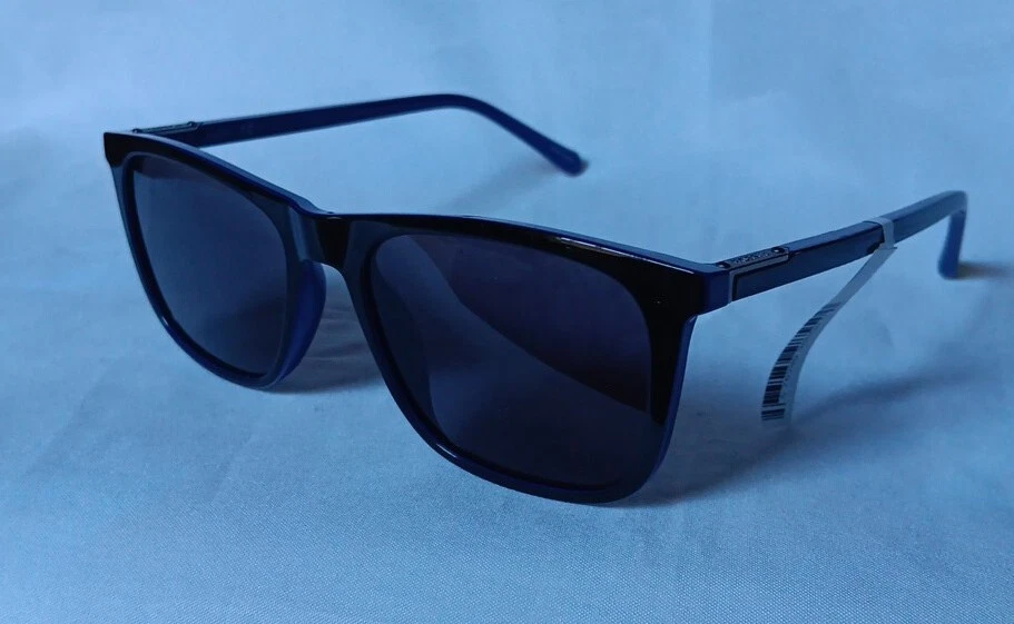 Gafas de sol Fossil FOS3100 negras/azules 53□18-140 nuevas con etiquetas Foto 1 de 4