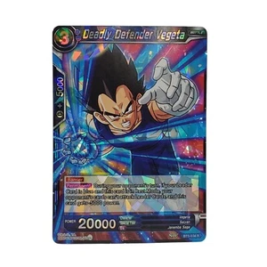 Dragon Ball Super Deadly Defender Vegeta Foil BT5-034 Raro Juego de Cartas Coleccionables - Imagen 1 de 2