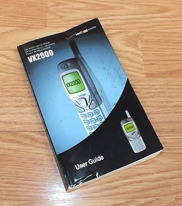 Guide de l'utilisateur / manuel anglais/espagnol pour téléphone portable LG VX2000 (Verizon) **LIRE** - Photo 1 sur 2