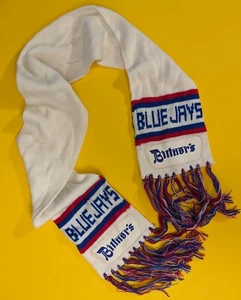 Vintage Toronto Blue Jays Scarf - Bittner's - Baseball Acrylic Winter Wear - Picture 1 of 20