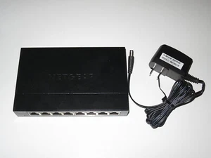 NetGear GS308 GS308V3 8 Port Gigabit Ethernet Unmanaged Switch - Picture 1 of 11