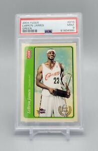 2004 Fleer Tradition LeBron James Green #210 PSA Mint 9 2nd Year!! 🐐 