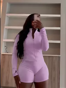 Women's 2-Piece Zipper Crop Top and Pants Set for Autumn and Winter 2024 - Picture 1 of 49