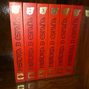 ENCICLOPEDIA HISTORIA DE ESPAÑA. BIBLIOTECA CULTURAL CARROGGIO. 6 TOMOS. COMPLET - Imagen 1 de 6