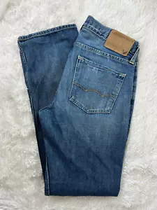 Lucky Brand 221 Original Straight Medium Wash Blue Denim Jeans Men’s Size 34x30 - Picture 1 of 5