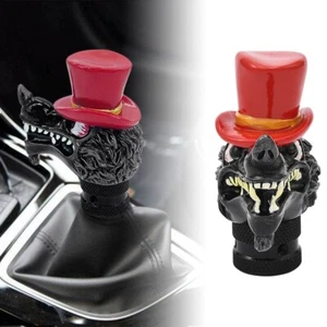 Red Hat Wolf Car Gear Shifter Knob Replacement Gear Knob Car Gear Stick - Picture 1 of 12