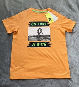 All In Motion Light Orange T-Shirt For Boys M(8) - Picture 1 of 3