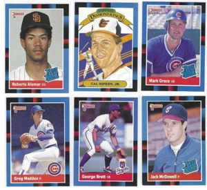 Tarjetas base de béisbol Donruss 1988 #501-641 ¡Termina tu conjunto! ¡Precio por volumen! - Imagen 1 de 1