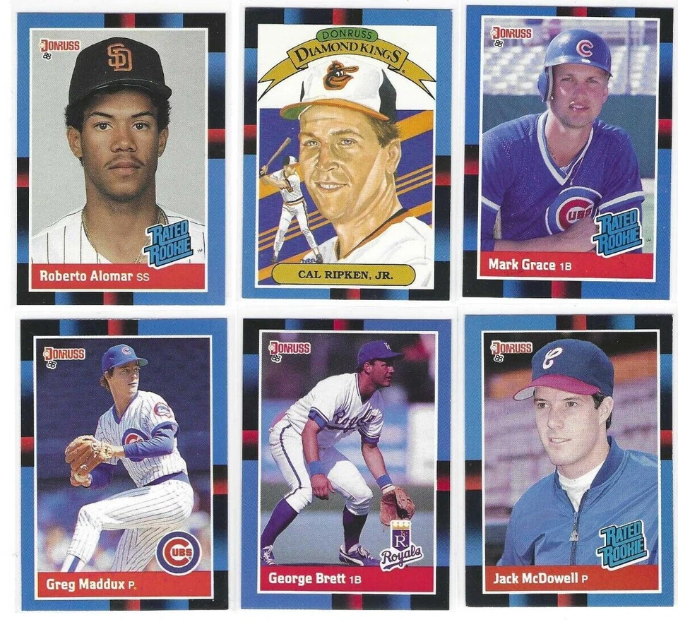 1988 Donruss Baseball base cards #1-500    Finish Your Set! Volume Pricing! - Image 1 of 1