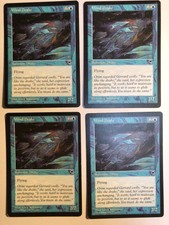 4x MTG Tempest Wind Drake EX Magic Card Magic the Gathering