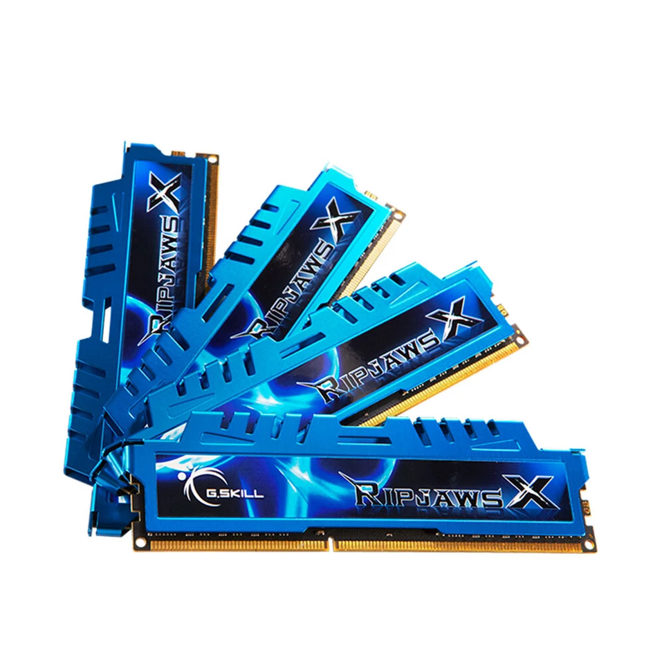 32GB 16GB 8GB DDR3 2400MHz PC3 240Pin DIMM OC Memory RAM G.Skill Ripjaws LOT BT - Image 1 of 4