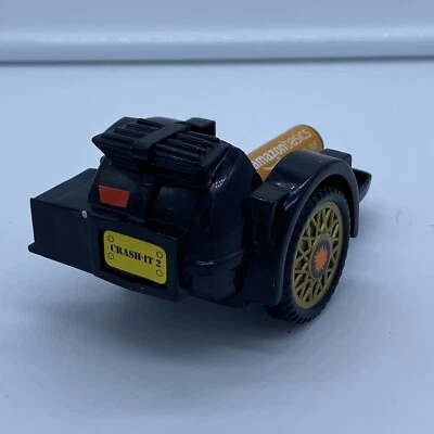 Maniquíes de prueba de choque Tyco Incredible 1991 de colección coche lateral negro Foto 1 de 4