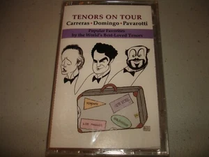 Tenors on Tour Carreras Domingo Pavarotti (Cassette, 1997) Brand New, Sealed - Picture 1 of 2