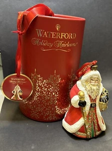 Waterford Holiday Heirlooms Old World Santa 6.5" Ornament Box w/tag #40001077 - Picture 1 of 6