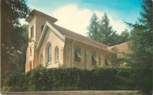 St. John's in der Wildnis Postkarte historische Kirche Hendersonville NC   - Bild 1 von 2