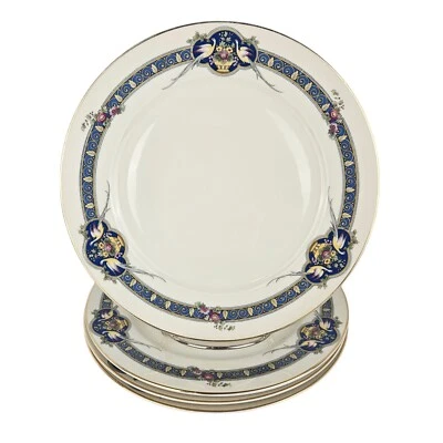 4 Rosenthal Continental Ivory The Lido Dinner Plates 10.5" RARE 2560 Bavaria 18 - Image 1 of 4