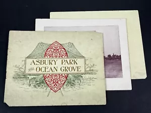 Antik 1896 Asbury Park & Ocean Grove Foto Ansicht Buch Old New Jersey NJ - Bild 1 von 24