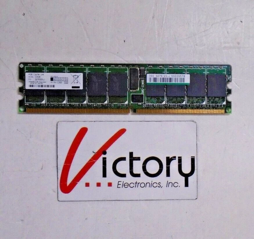 Used Hitachi C4GK Cache Unit 4GB Memory RAM | 3276125-J | DIMM ECC 240-Pin SRAM  - Image 1 of 4