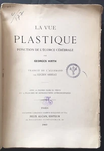 1893 GEORGES HIRTH : LA VUE PLASTIQUE 34 planches stéréoscopiques - Picture 1 of 8