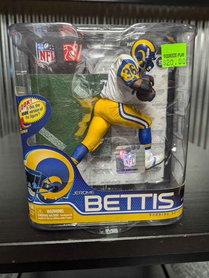 NFL Series 26 Jerome Bettis St. Louis Rams 6in Action Figure McFarlane Toys