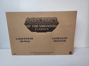 Masters of the Universe Clásicos Potencia láser He-Man y luz láser Skeletor - Imagen 1 de 22