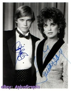 DALLAS.. Linda Gray and Christopher Atkins - SIGNED - Picture 1 of 1
