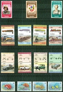 TUVALU  –1982-1988 – SMALL COLLECTION– VF ** - Picture 1 of 1