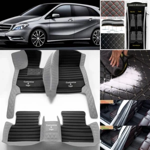 Alfombrillas alfombrillas coche impermeables para Mercedes-Benz Clase B 2006-2022 - Imagen 1 de 25