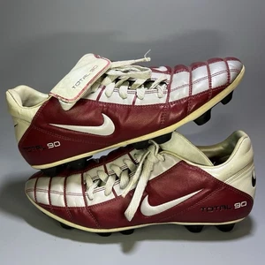 Nike total 90 II FG Football Boots US 8 UK 7 Vintage Retro Cleats - Picture 1 of 9