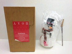 VTG Avon Chilly Sam Light Up Snowman Color Changing CHRISTMAS 10” NOS NEW - Picture 1 of 10