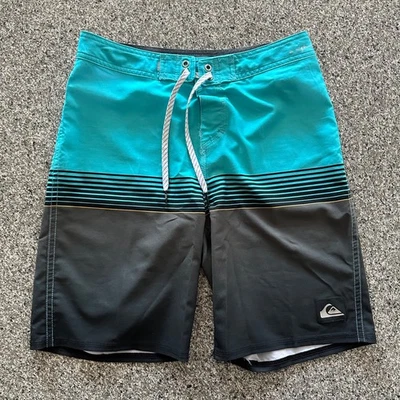 "Bañador Quiksilver Board Shorts Niños 27/14 Jóvenes Elastizado Highline 17""" Foto 1 de 4