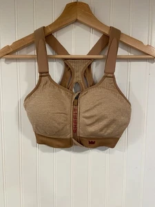 Shefit Sport BH Low Impact hellbraun/nude Größe S, Athleisure, verstellbar - Bild 1 von 5